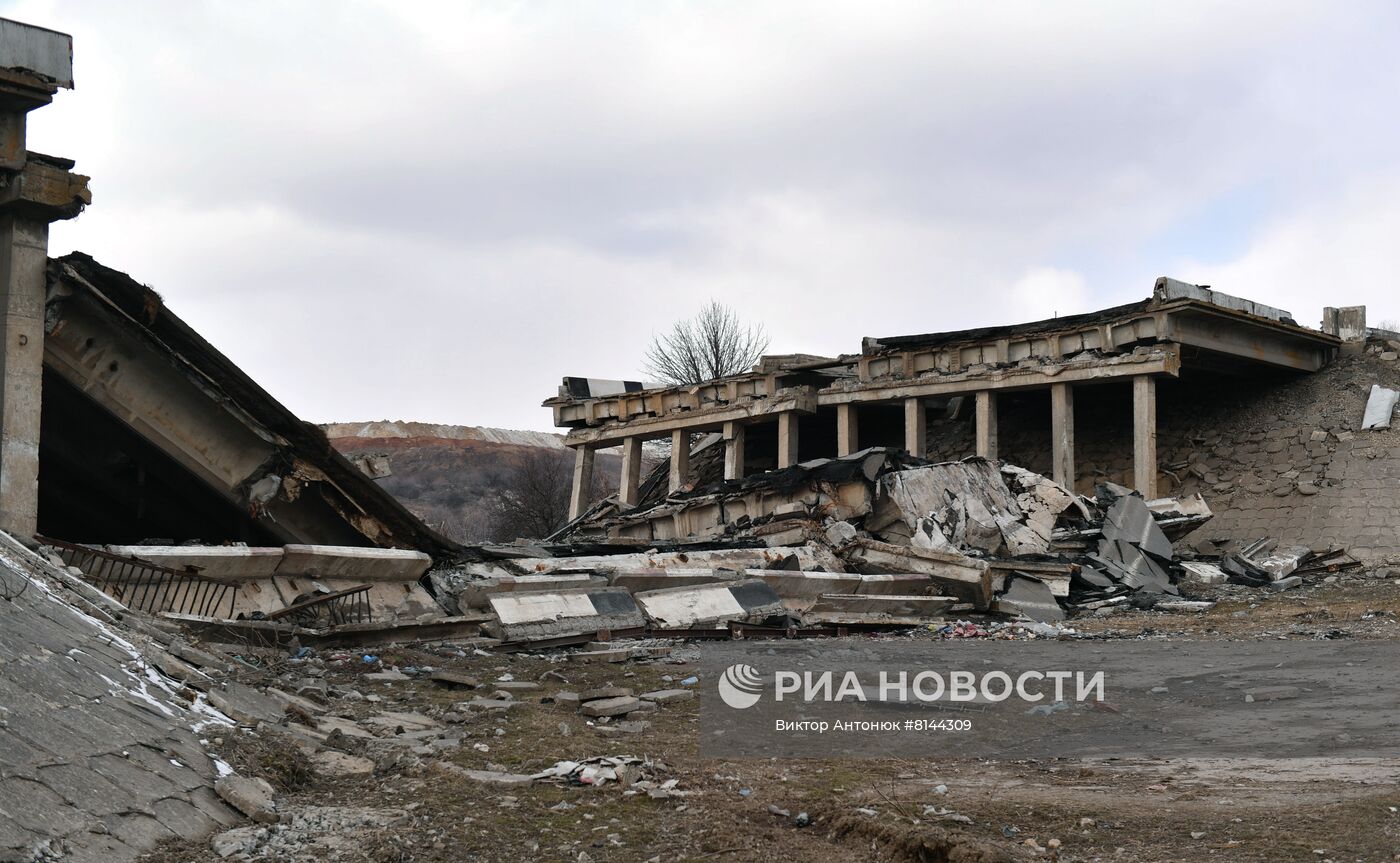 Поселки в Волновахском районе ДНР после отступления ВСУ