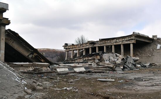 Поселки в Волновахском районе ДНР после отступления ВСУ