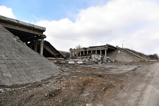 Поселки в Волновахском районе ДНР после отступления ВСУ