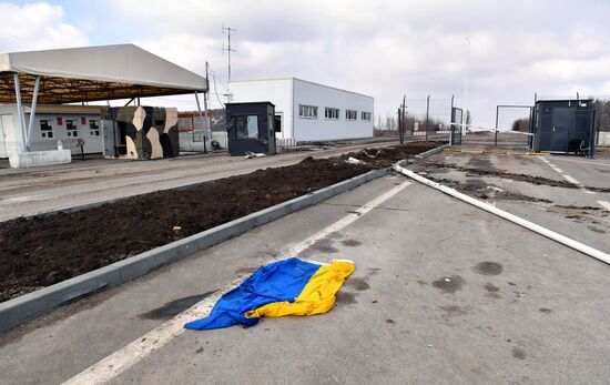 Поселки в Волновахском районе ДНР после отступления ВСУ