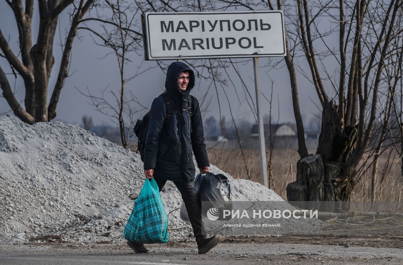 Освобожденные от ВСУ районы на окраине Мариуполя