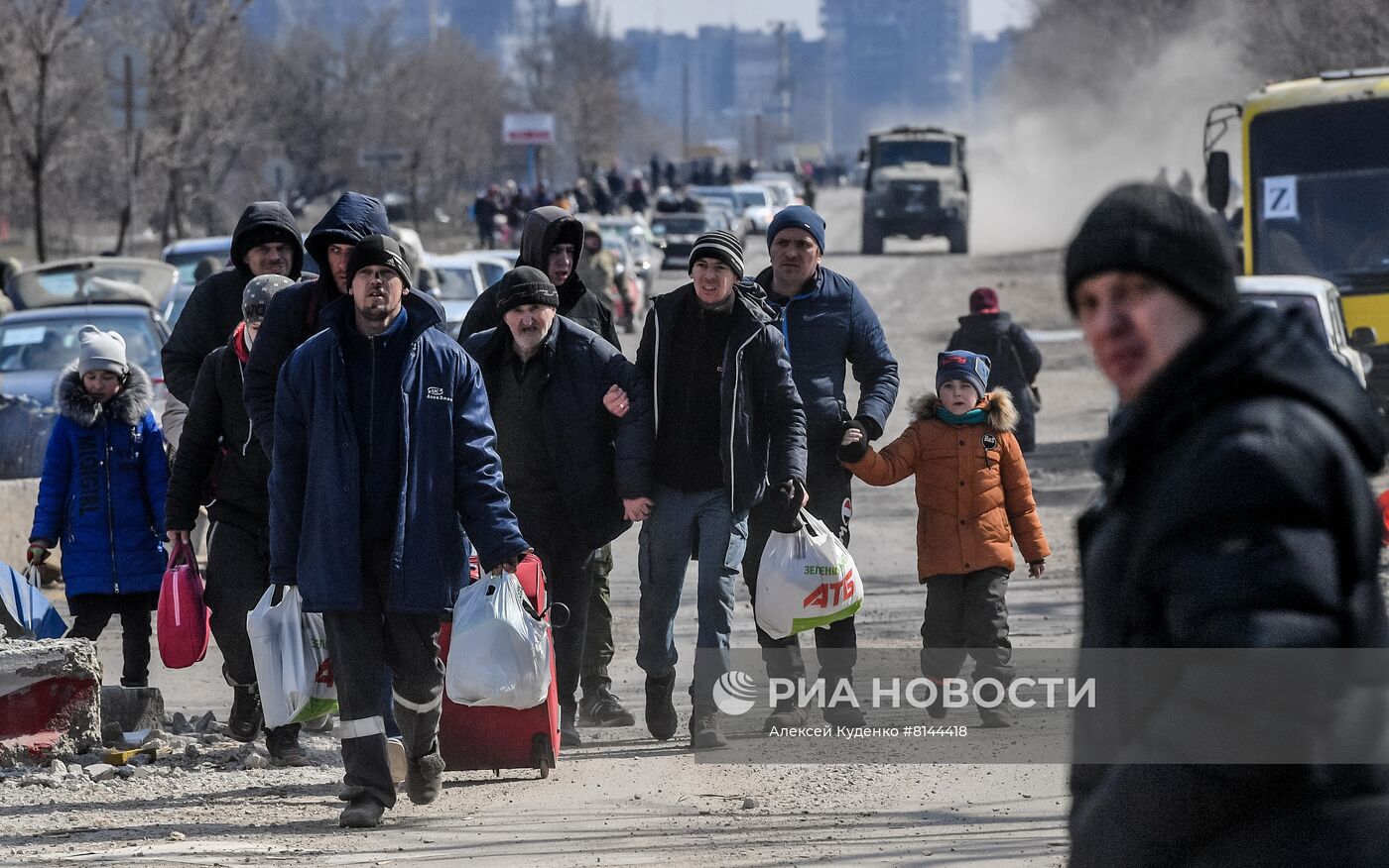 Освобожденные от ВСУ районы на окраине Мариуполя