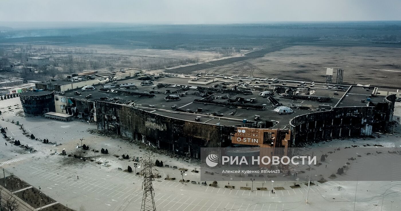 Освобожденные от ВСУ районы на окраине Мариуполя