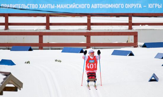 Зимние игры паралимпийцев "Мы вместе. Спорт". Биатлон