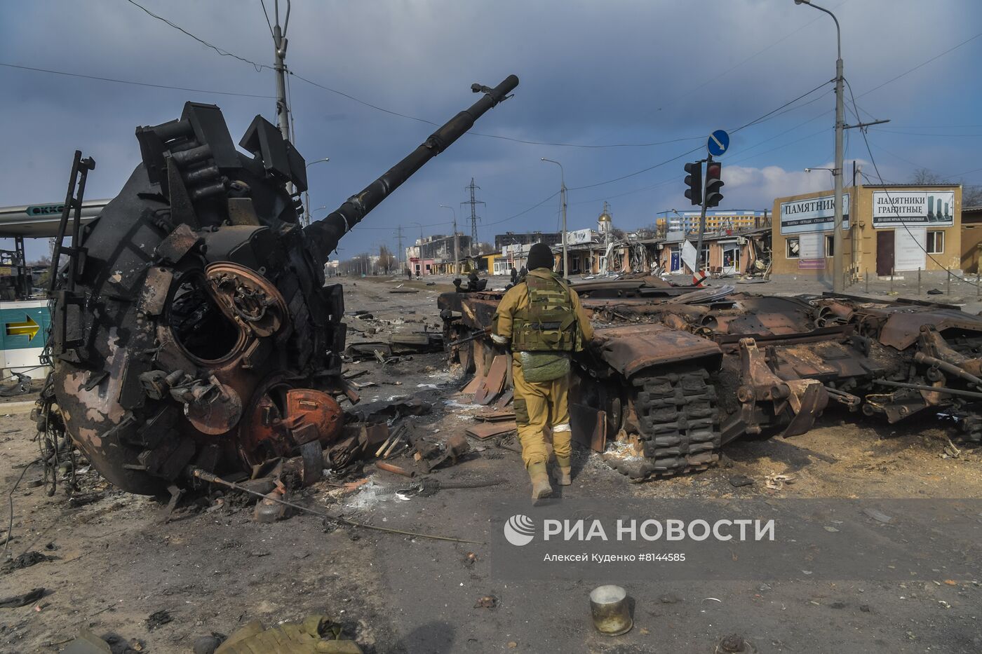 Освобожденные от ВСУ районы на окраине Мариуполя