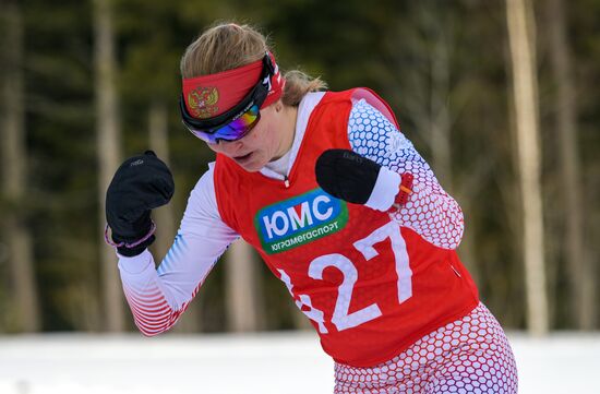 В Красноярске грузинка чемпион по биатлону