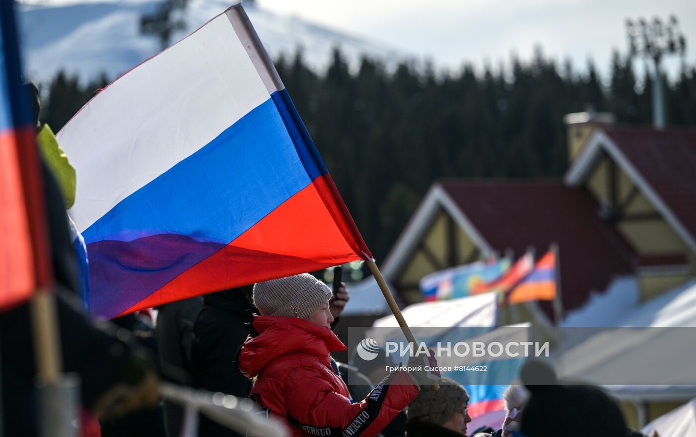 Зимние игры паралимпийцев "Мы вместе. Спорт". Биатлон