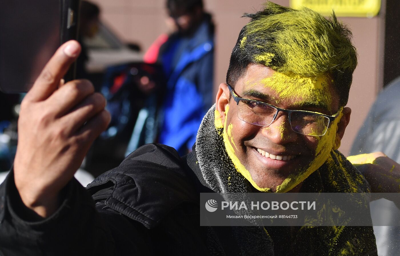 14-й год фестиваля Холи Мела в Москве