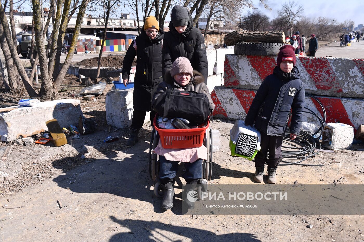 Освобожденные от ВСУ районы на окраине Мариуполя
