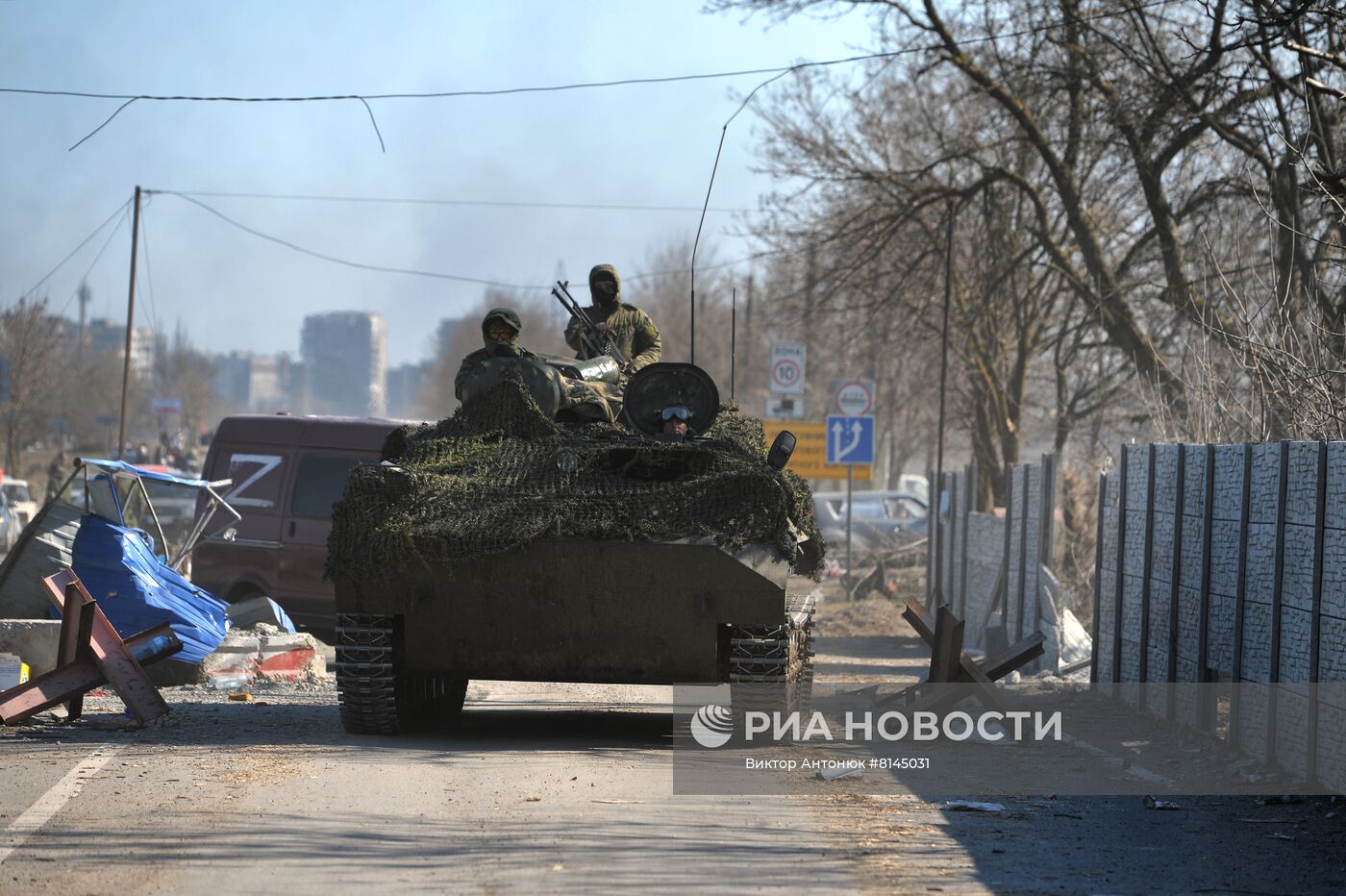 Освобожденные от ВСУ районы на окраине Мариуполя