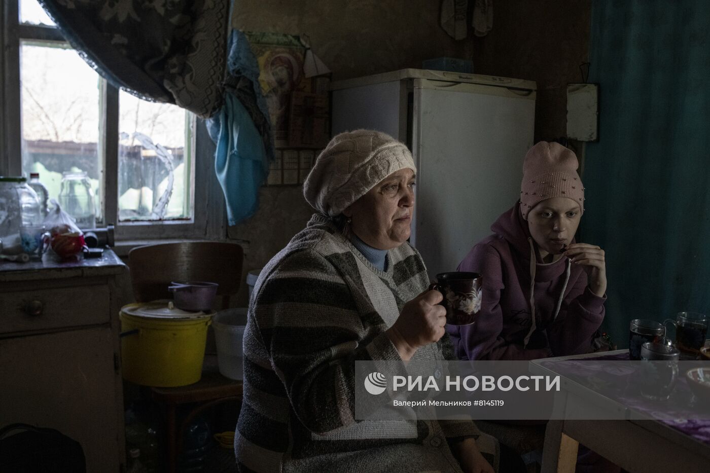 Воссоединение семьи на освобожденных Народной милицией ЛНР территориях