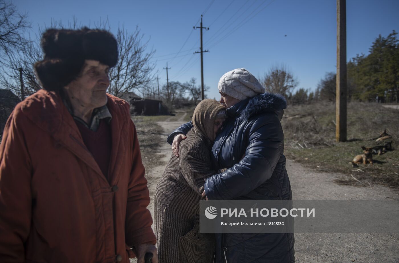 Воссоединение семьи на освобожденных Народной милицией ЛНР территориях