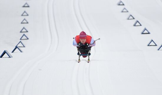 Зимние игры паралимпийцев "Мы вместе. Спорт". Биатлон