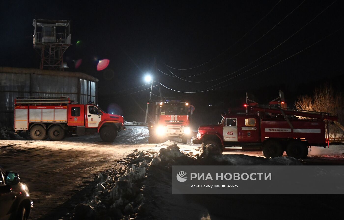 Пожар в исправительной колонии под Красноярском