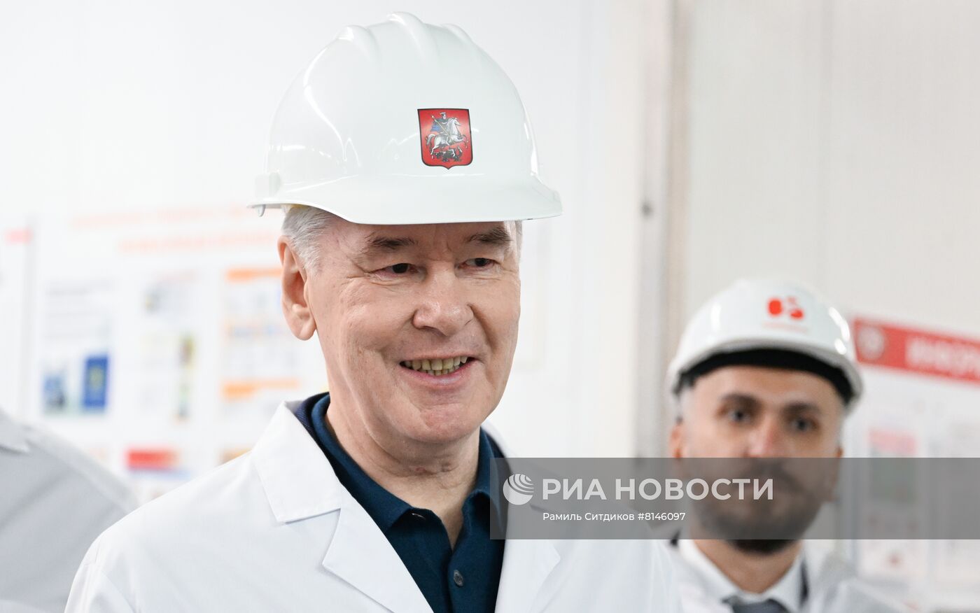 Мэр Москвы С. Собянин посетил Черкизовский мясокомбинат