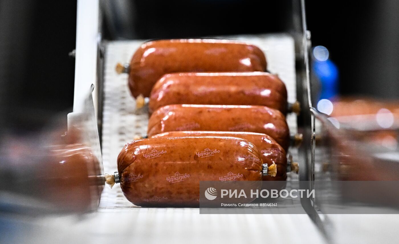 Мэр Москвы С. Собянин посетил Черкизовский мясокомбинат