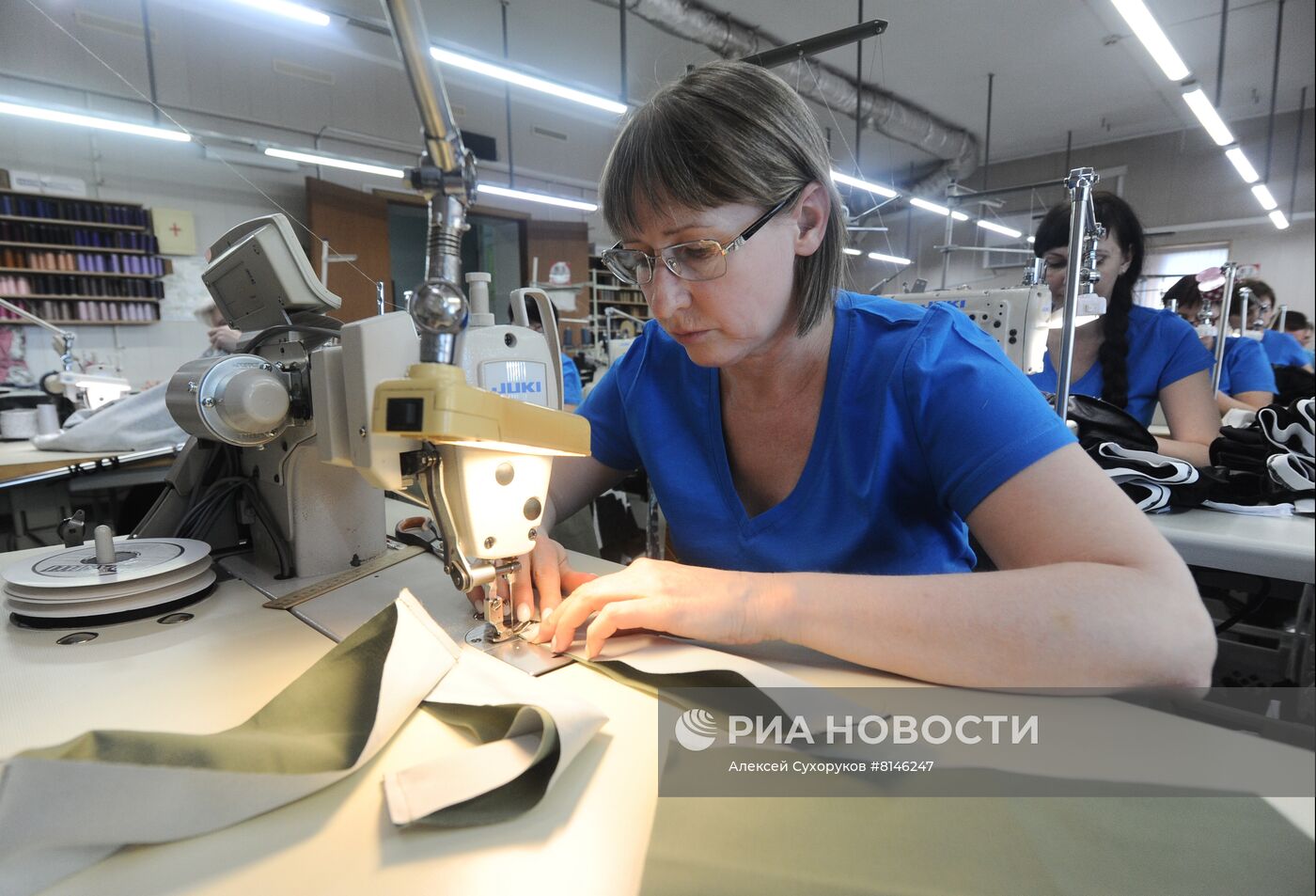 Работа швейной фабрики в Рассказово