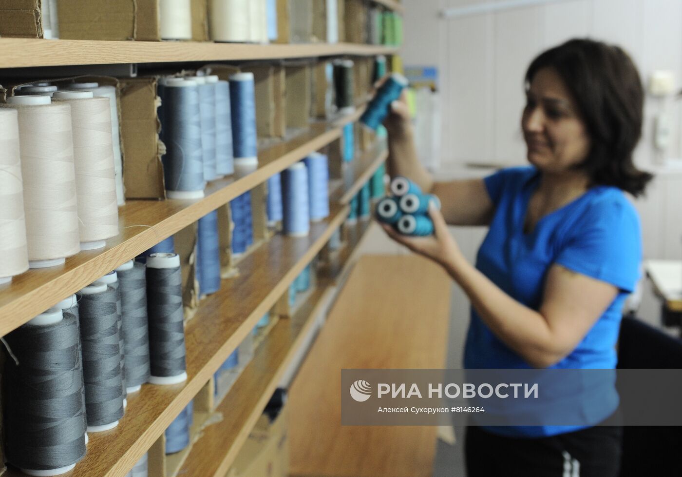 Работа швейной фабрики в Рассказово