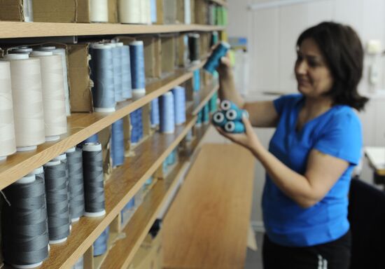 Работа швейной фабрики в Рассказово