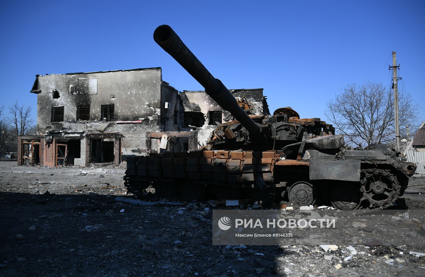 Волноваха возвращается к мирной жизни