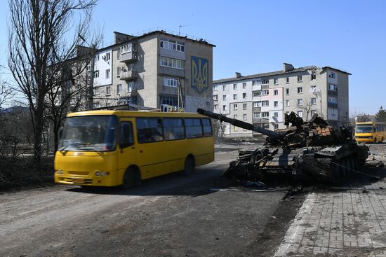 Волноваха возвращается к мирной жизни