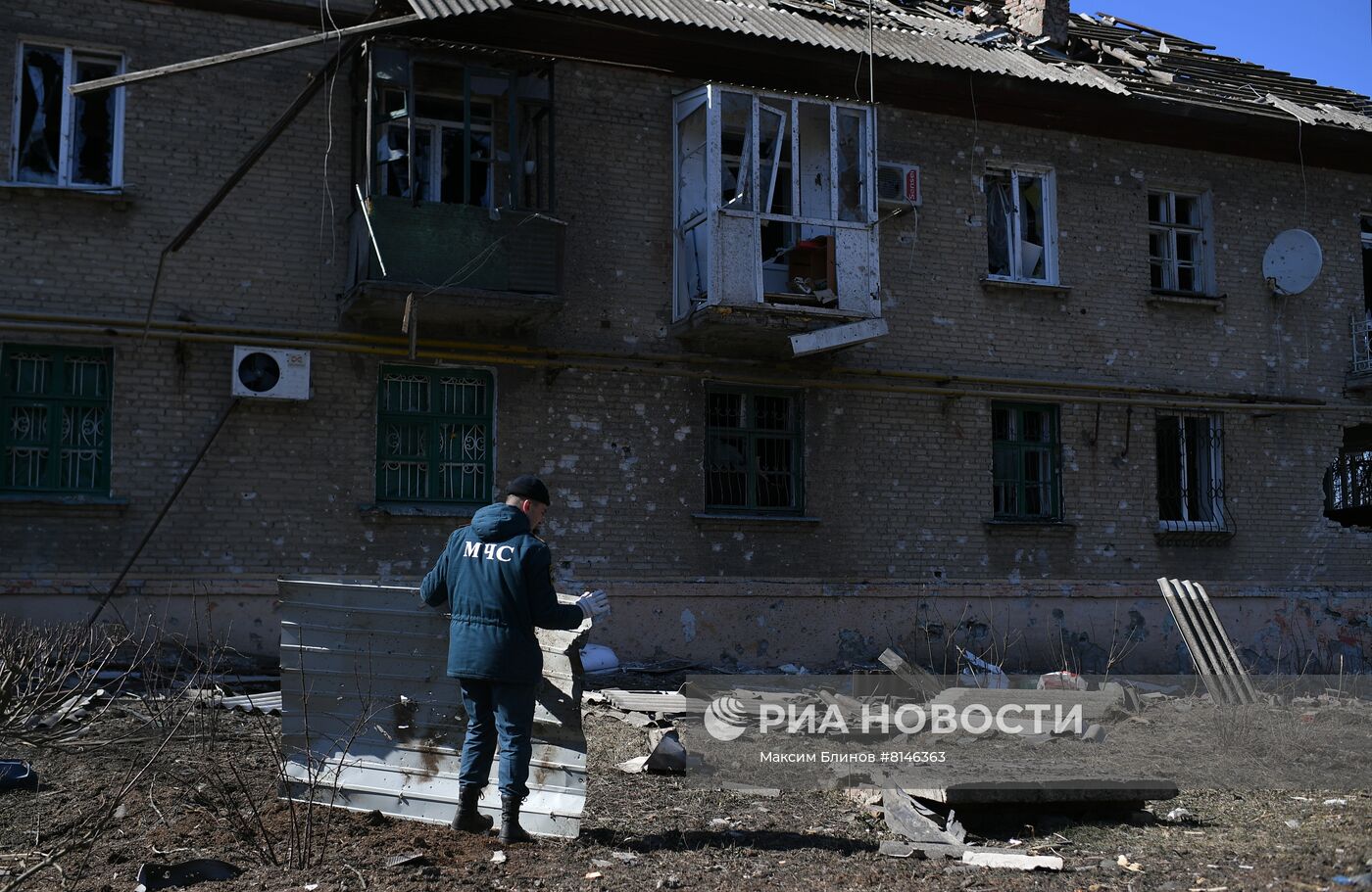 Волноваха возвращается к мирной жизни