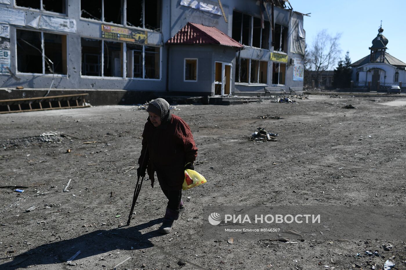 Волноваха возвращается к мирной жизни