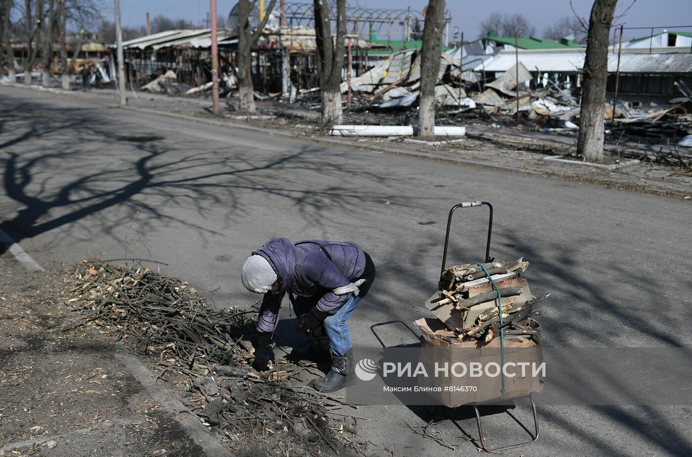 Волноваха возвращается к мирной жизни