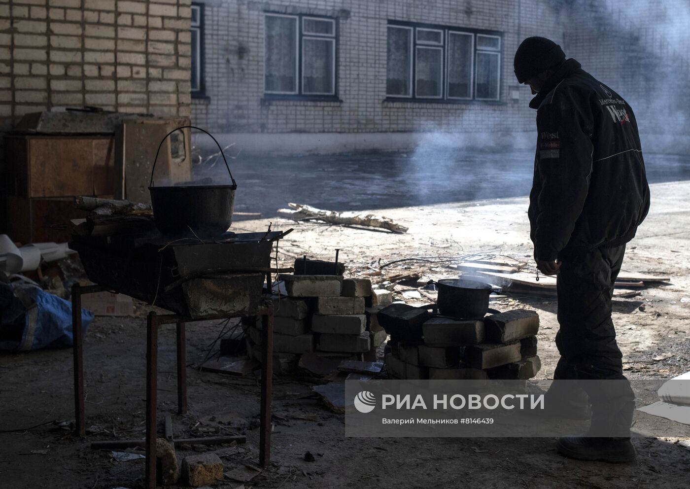 Город Рубежное во время боевых действий