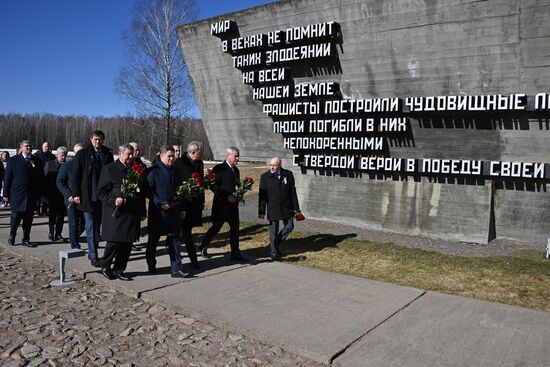 Памятные мероприятия в мемориальном комплексе "Хатынь"