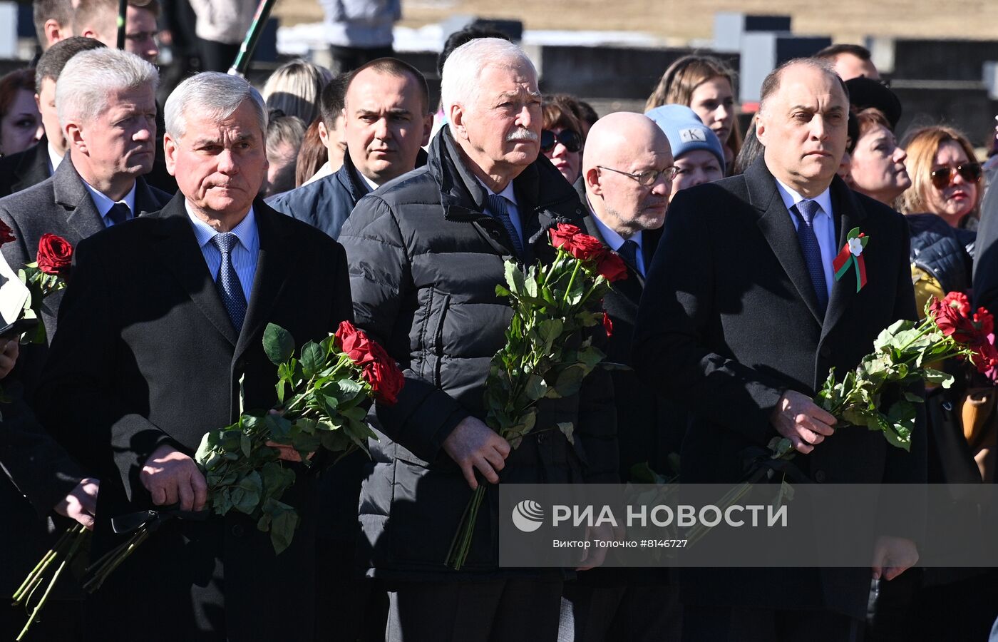 Памятные мероприятия в мемориальном комплексе "Хатынь"