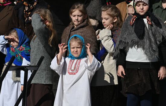 Памятные мероприятия в мемориальном комплексе "Хатынь"