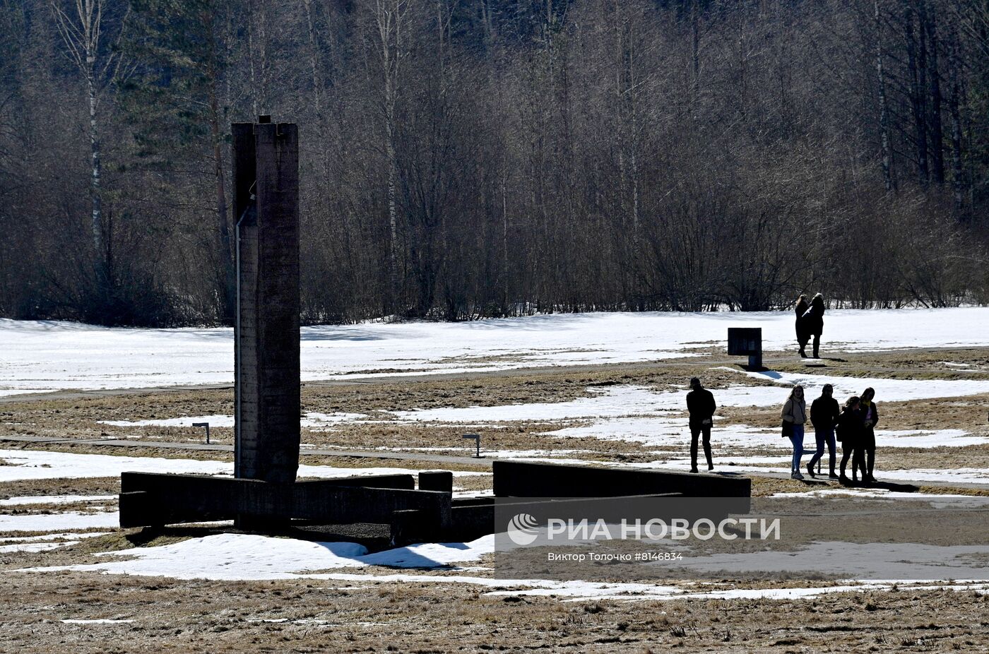 Памятные мероприятия в мемориальном комплексе "Хатынь"