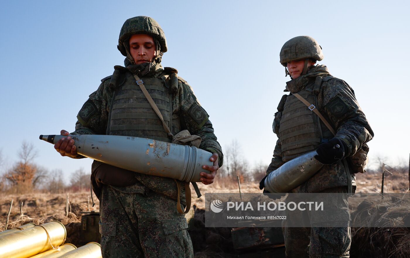 Учения Балтийского флота по управлению артиллерийским огнем в Калининградской области