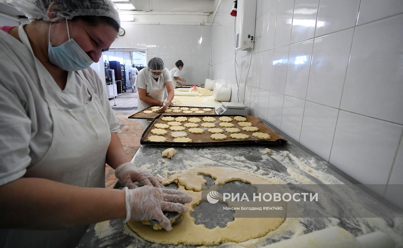 Работа булочно-кондитерского комбината в Казани