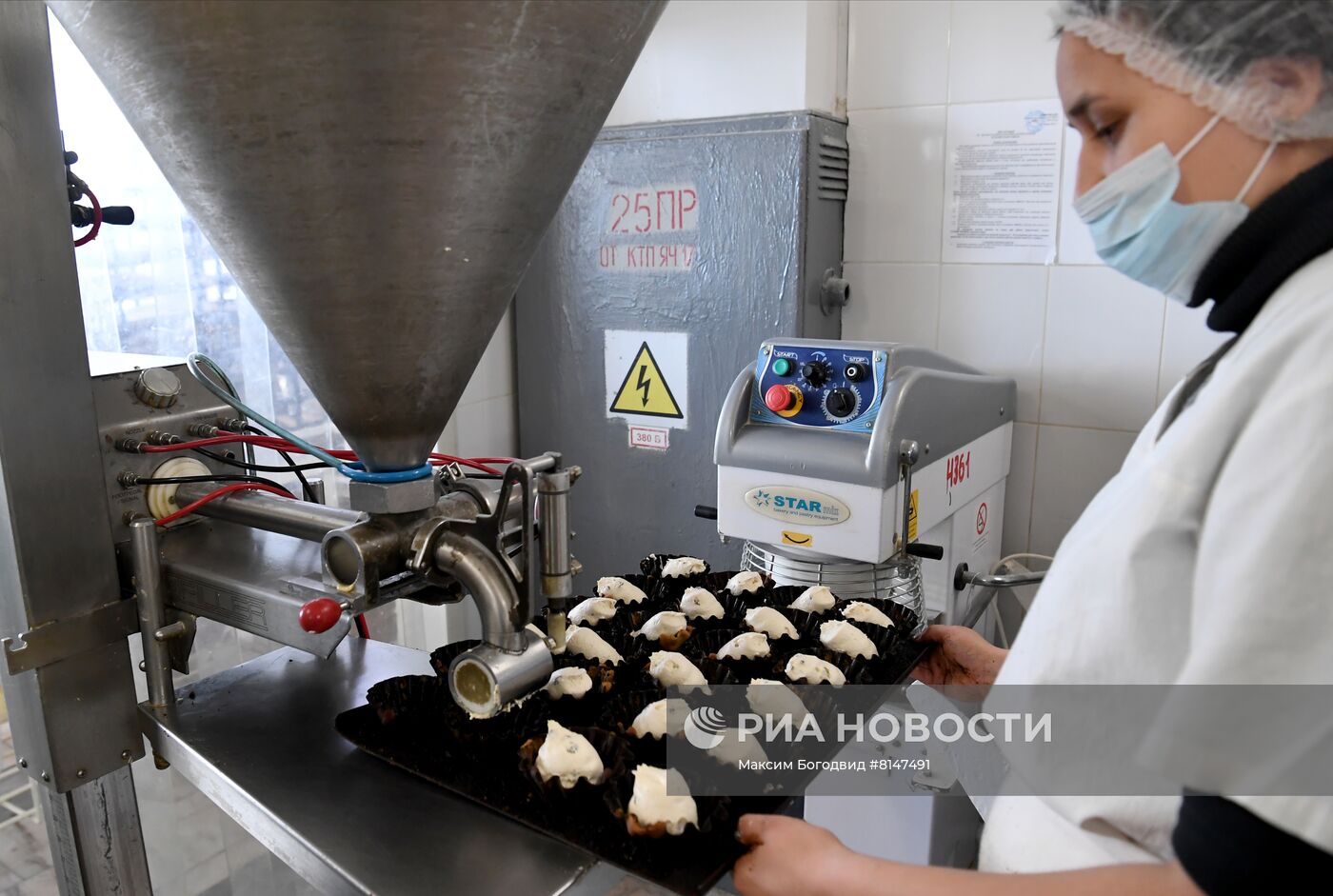 Работа булочно-кондитерского комбината в Казани
