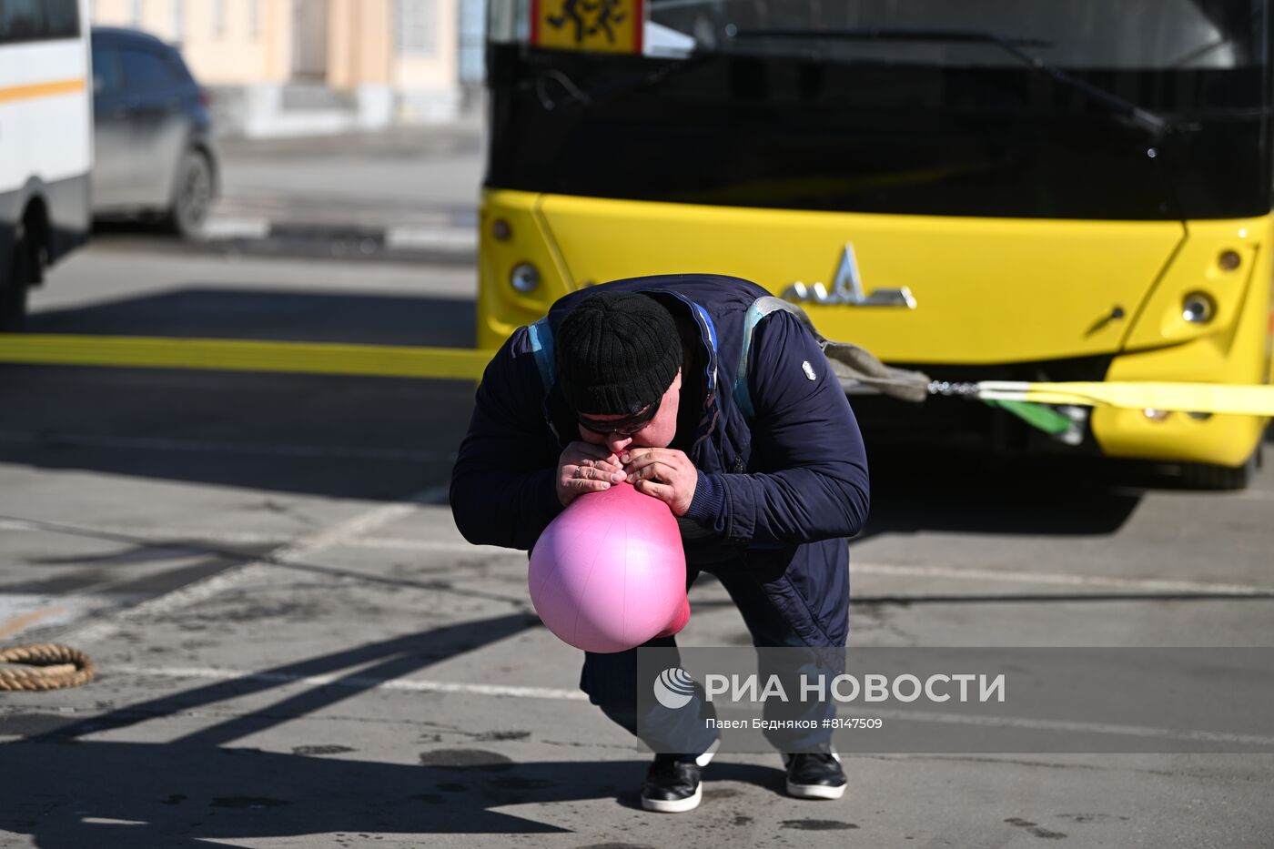 Установлен новый рекорд России и мира по буксировке многотонной техники