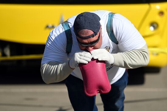 Установлен новый рекорд России и мира по буксировке многотонной техники