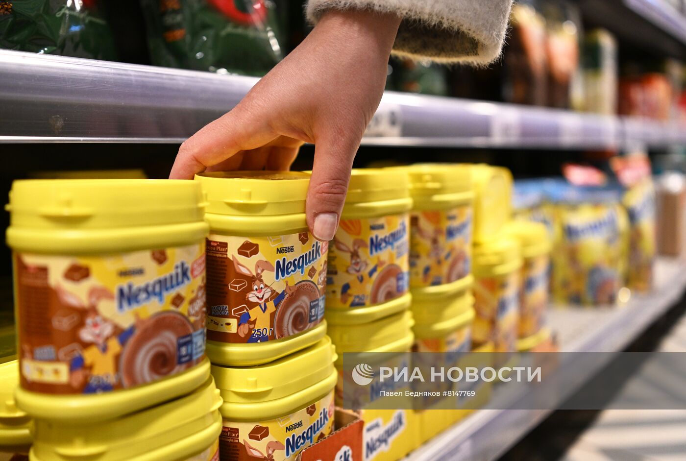 Nestle прекращает продажу в России брендов KitKat и Nesquik