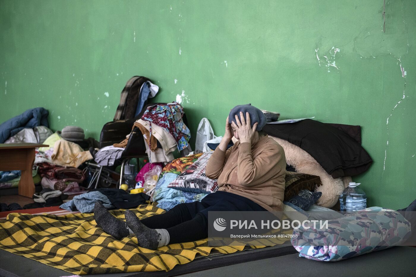 Центр размещения беженцев в Старобельске