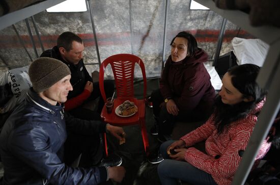 Беженцы из Харькова в Белгородской области