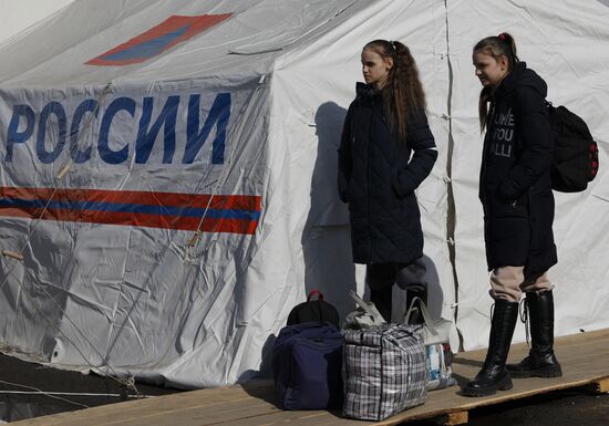 Беженцы из Харькова в Белгородской области