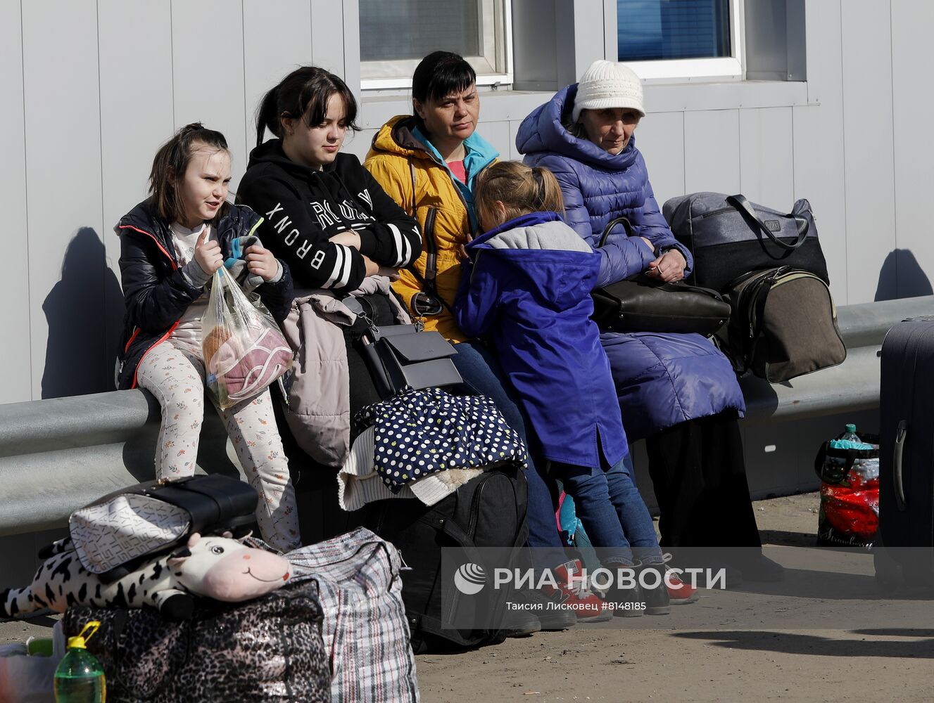 Беженцы из Харькова в Белгородской области