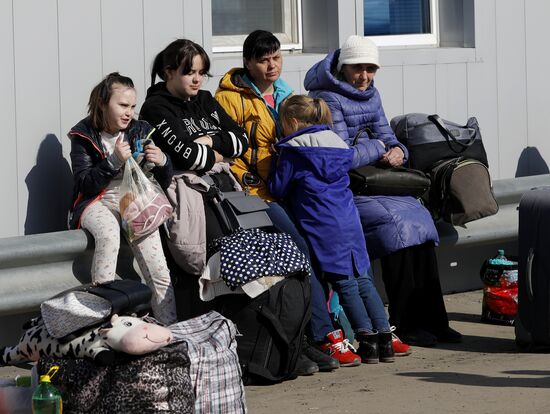Беженцы из Харькова в Белгородской области