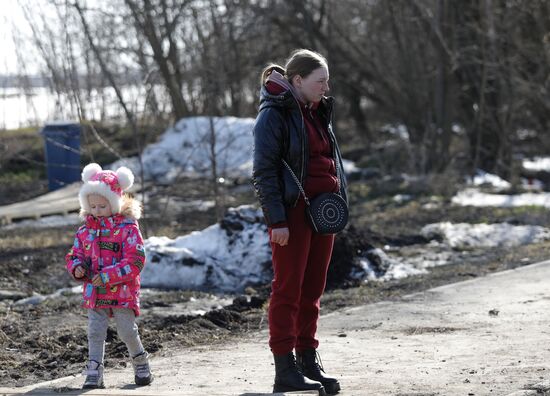 Беженцы из Харькова в Белгородской области