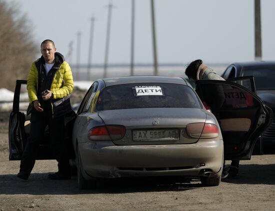 Беженцы из Харькова в Белгородской области