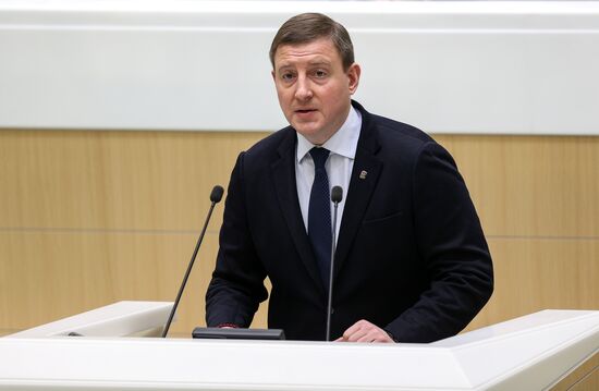 Заседание Совета Федерации РФ