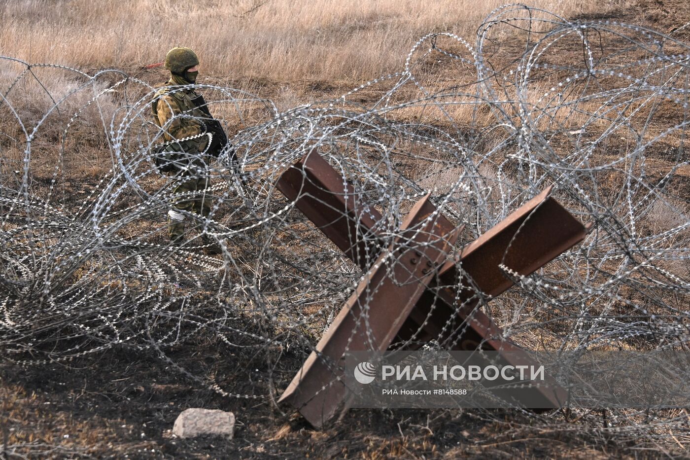 Работа саперов в Херсонской области