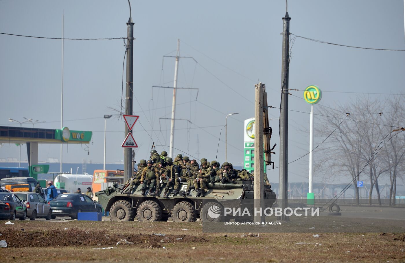 Освобожденные районы Мариуполя