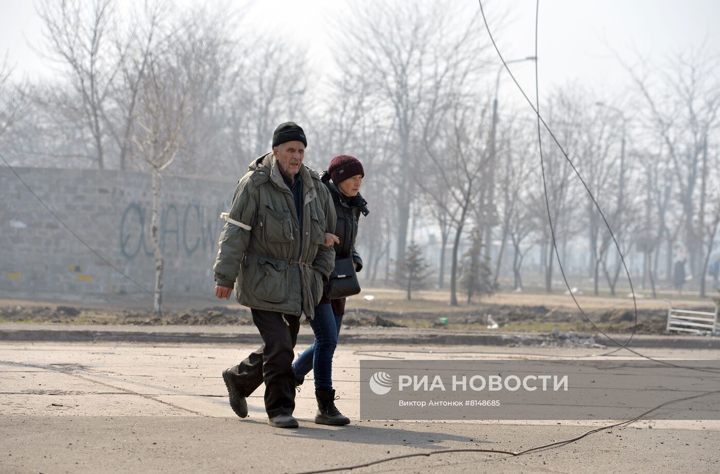 Освобожденные районы Мариуполя